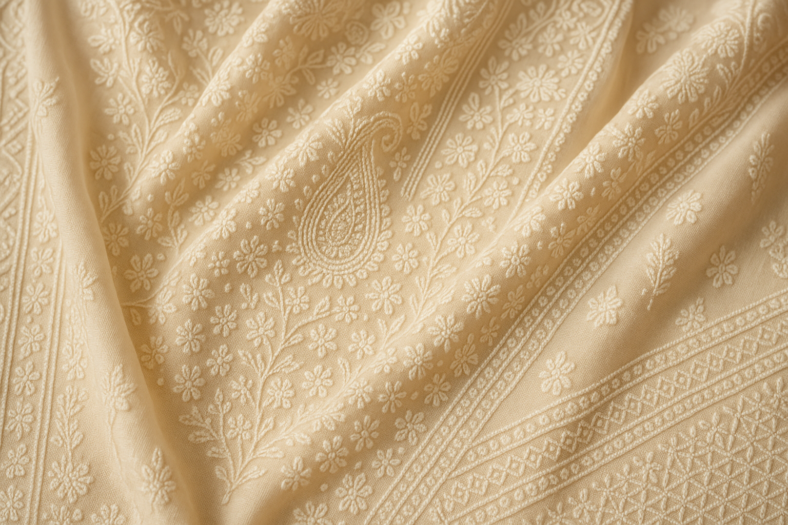 The Timeless Elegance of Lucknowi Chikan Embroidery